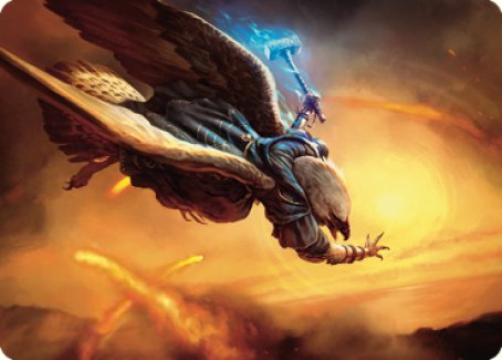 Battlewing Mystic Art Card [Dominaria United Art Series] | Shuffle n Cut Hobbies & Games