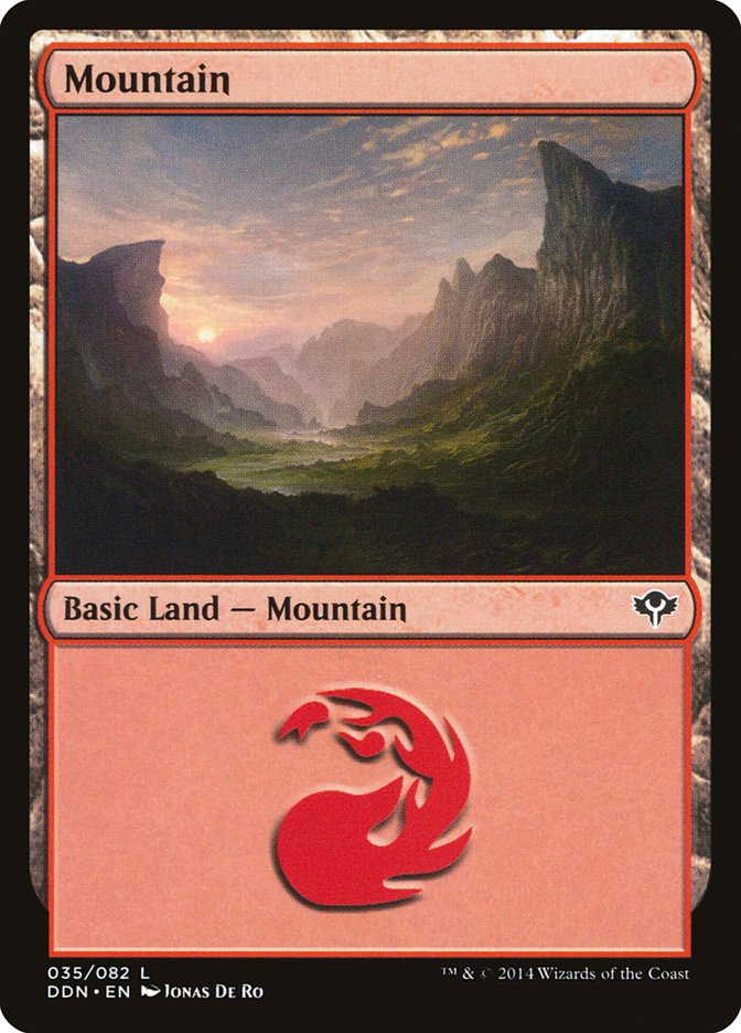 Mountain (35) [Duel Decks: Speed vs. Cunning] | Shuffle n Cut Hobbies & Games