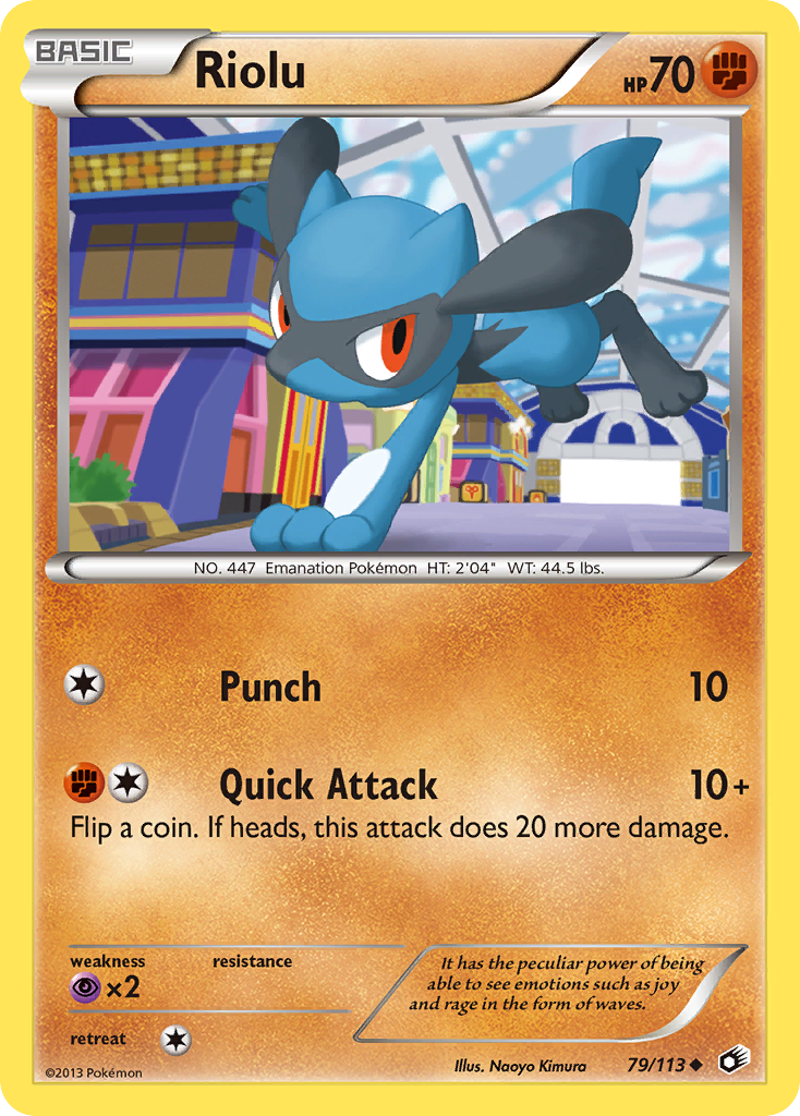 Riolu (79/113) [Black & White: Legendary Treasures] | Shuffle n Cut Hobbies & Games