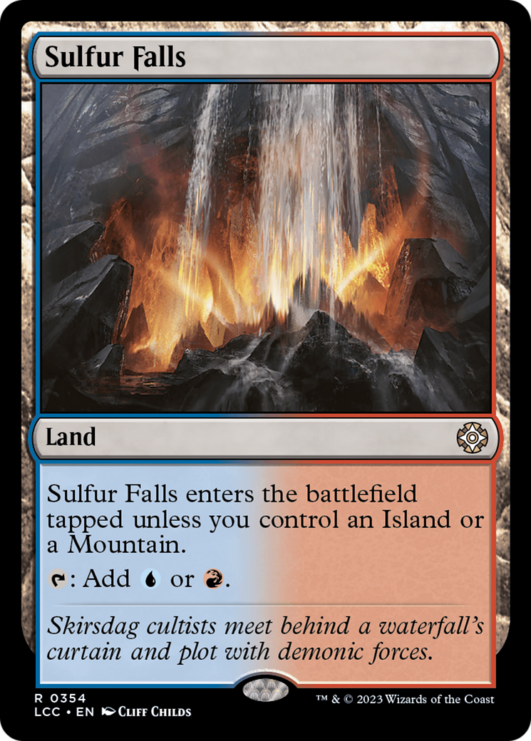 Sulfur Falls [The Lost Caverns of Ixalan Commander] | Shuffle n Cut Hobbies & Games