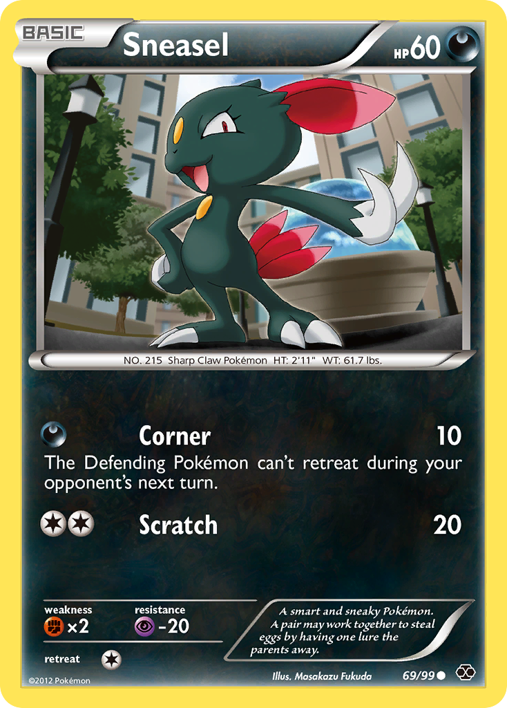 Sneasel (69/99) [Black & White: Next Destinies] | Shuffle n Cut Hobbies & Games