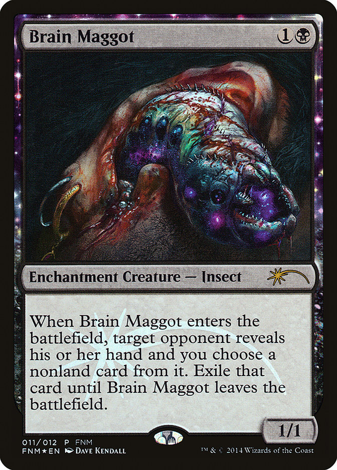 Brain Maggot [Friday Night Magic 2014] | Shuffle n Cut Hobbies & Games