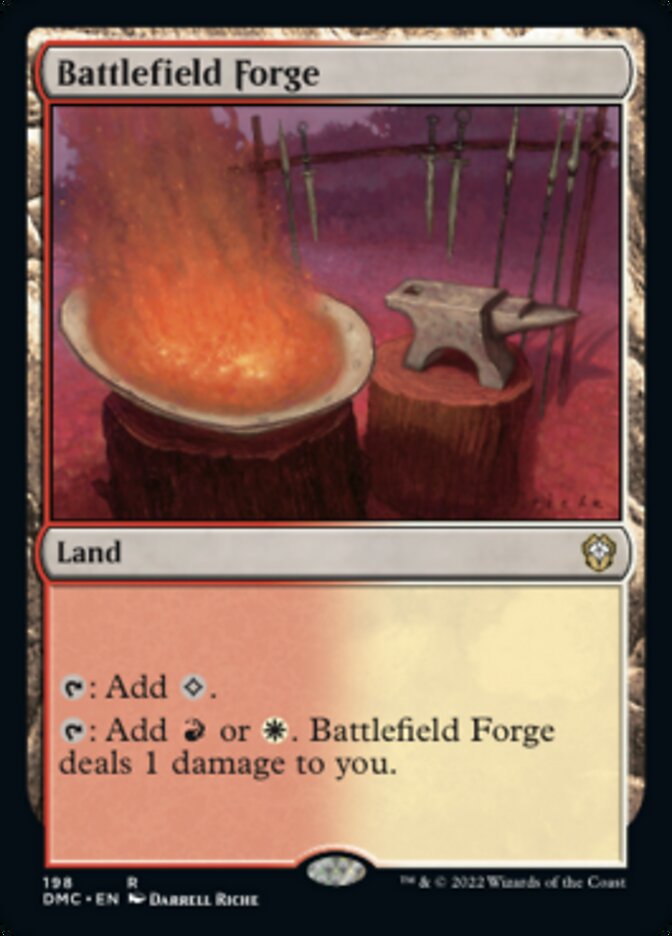 Battlefield Forge [Dominaria United Commander] | Shuffle n Cut Hobbies & Games