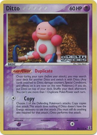 Ditto (38/113) (Stamped) [EX: Delta Species] | Shuffle n Cut Hobbies & Games