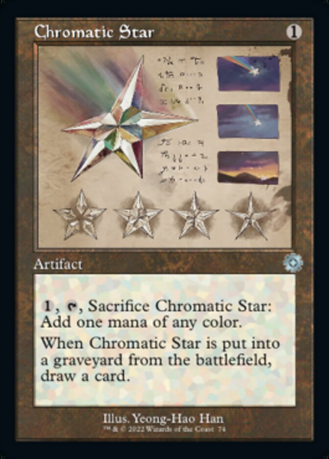 Chromatic Star (Retro Schematic) [The Brothers' War Retro Artifacts] | Shuffle n Cut Hobbies & Games