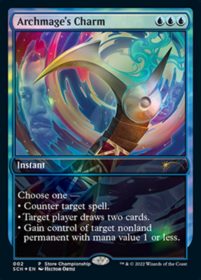 Archmage's Charm (Extended Art) [Store Championships 2022] | Shuffle n Cut Hobbies & Games