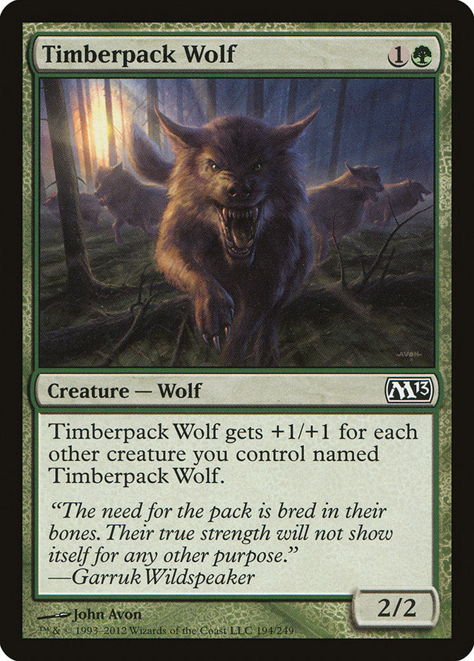 Timberpack Wolf [Magic 2013] | Shuffle n Cut Hobbies & Games