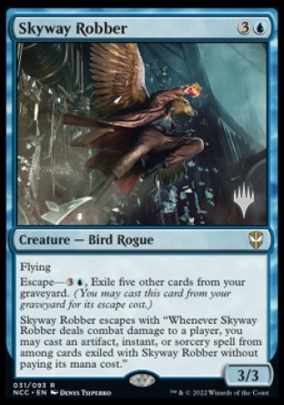 Skyway Robber (Promo Pack) [Streets of New Capenna Commander Promos] | Shuffle n Cut Hobbies & Games