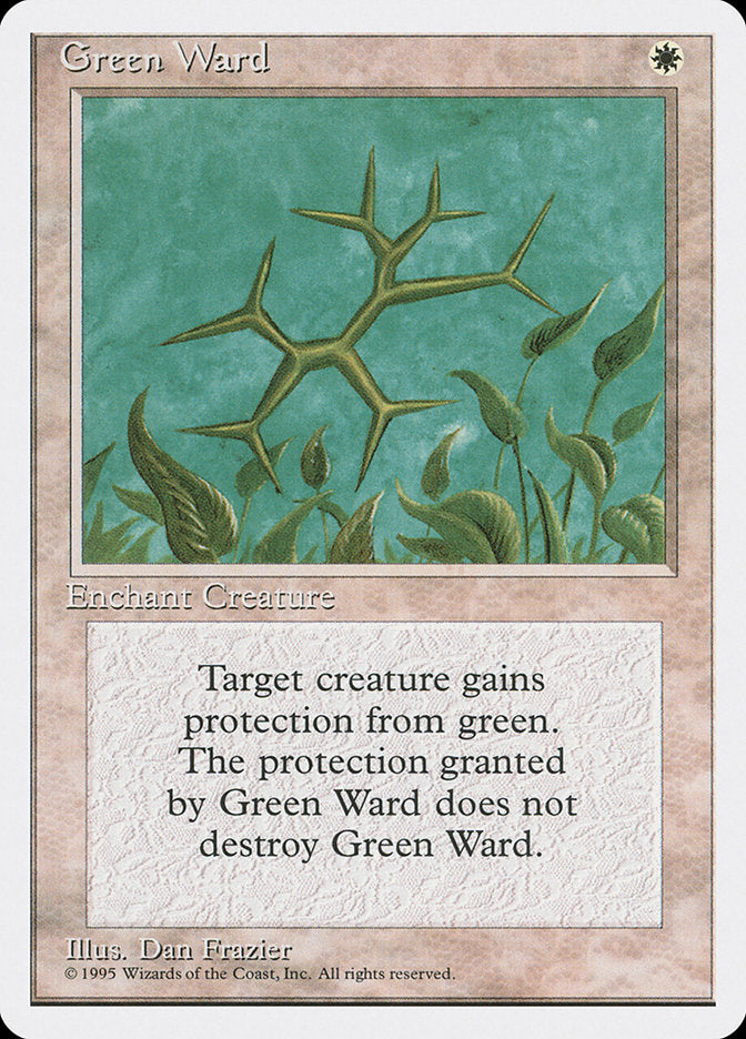 Green Ward [Fourth Edition] | Shuffle n Cut Hobbies & Games