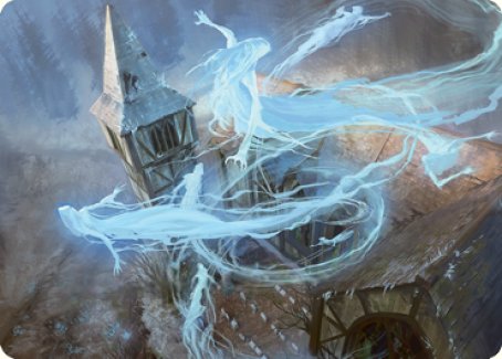 Hallowed Haunting Art Card [Innistrad: Crimson Vow Art Series] | Shuffle n Cut Hobbies & Games