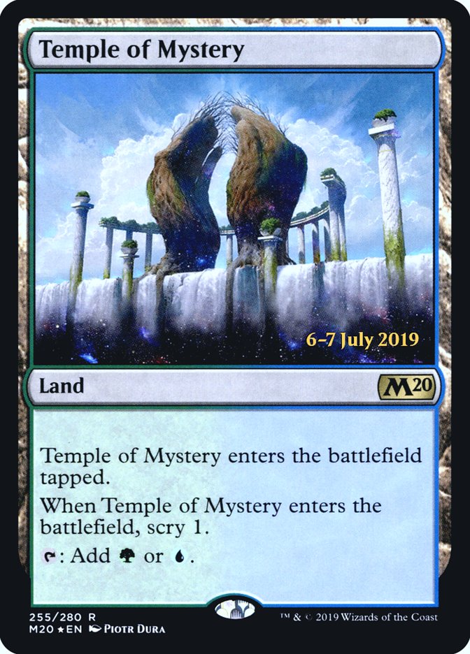 Temple of Mystery [Core Set 2020 Prerelease Promos] | Shuffle n Cut Hobbies & Games