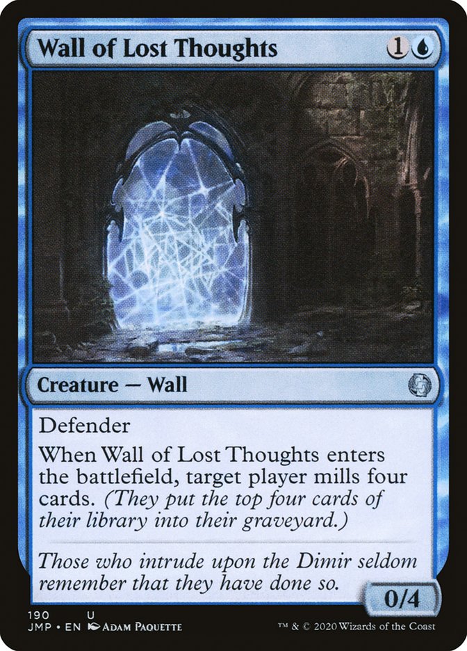 Wall of Lost Thoughts [Jumpstart] | Shuffle n Cut Hobbies & Games