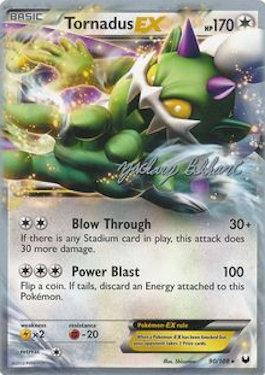 Tornadus EX (90/108) (CMT - Zachary Bokhari) [World Championships 2012] | Shuffle n Cut Hobbies & Games