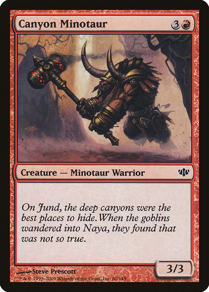 Canyon Minotaur [Conflux] | Shuffle n Cut Hobbies & Games