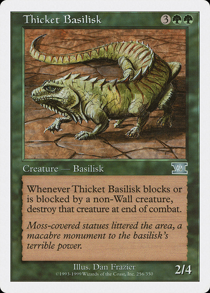 Thicket Basilisk [Classic Sixth Edition] | Shuffle n Cut Hobbies & Games