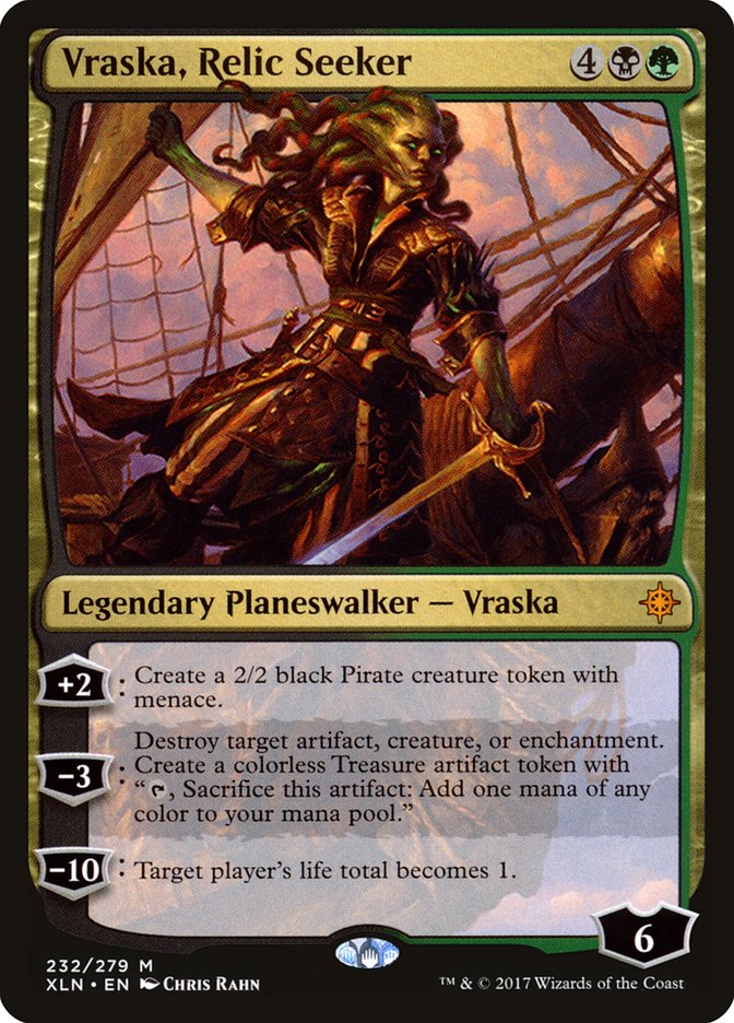 Vraska, Relic Seeker [Ixalan] | Shuffle n Cut Hobbies & Games