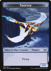 Squirrel // Thopter (008) Double-Sided Token [Double Masters Tokens] | Shuffle n Cut Hobbies & Games