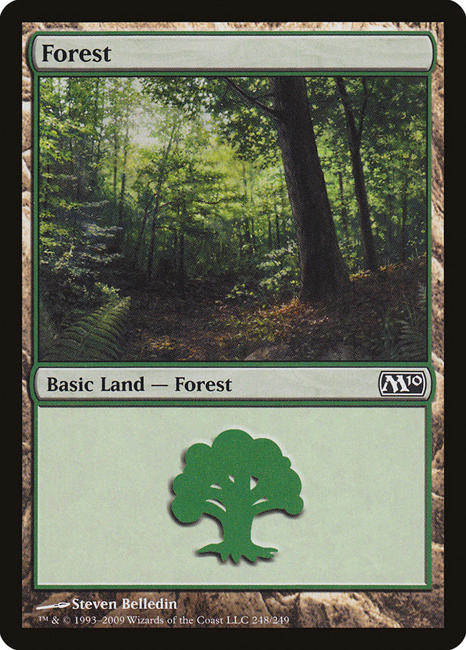 Forest (248) [Magic 2010] | Shuffle n Cut Hobbies & Games