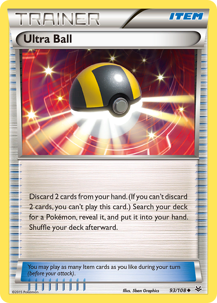 Ultra Ball (93/108) [XY: Roaring Skies] | Shuffle n Cut Hobbies & Games