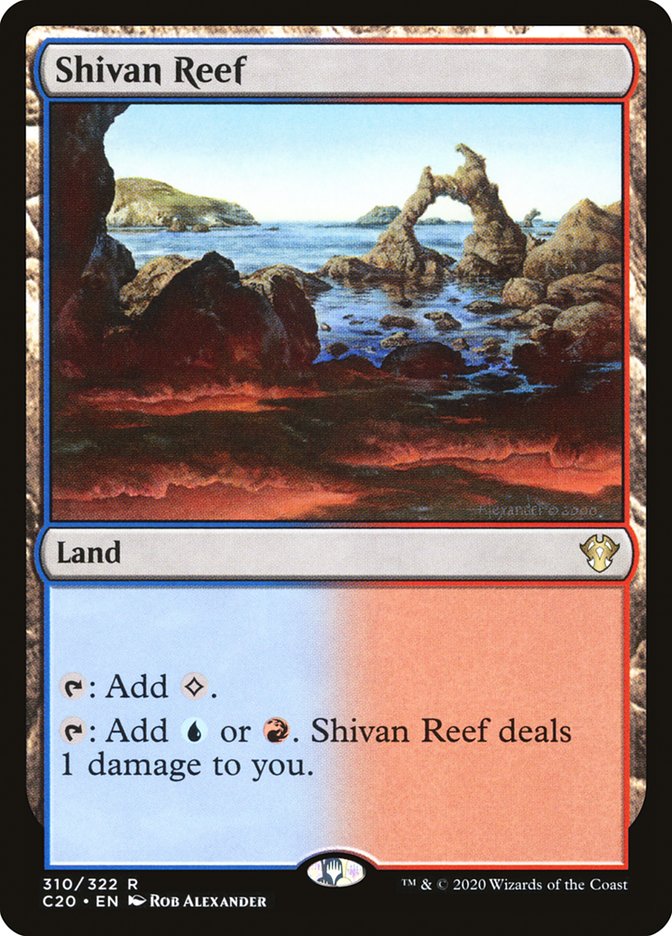 Shivan Reef [Commander 2020] | Shuffle n Cut Hobbies & Games