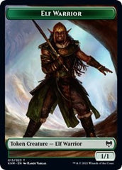 Elf Warrior // Shard Double-Sided Token [Kaldheim Tokens] | Shuffle n Cut Hobbies & Games