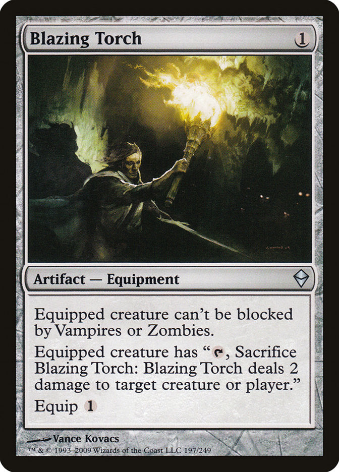 Blazing Torch [Zendikar] | Shuffle n Cut Hobbies & Games