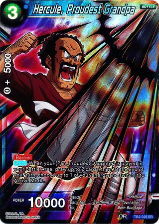 Hercule, Proudest Grandpa [TB2-029] | Shuffle n Cut Hobbies & Games