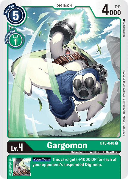 Gargomon [BT3-048] [Release Special Booster Ver.1.5] | Shuffle n Cut Hobbies & Games