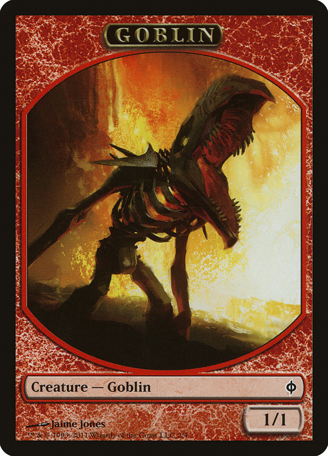 Goblin Token [New Phyrexia Tokens] | Shuffle n Cut Hobbies & Games