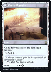 Ondu Inversion // Ondu Skyruins [Zendikar Rising Prerelease Promos] | Shuffle n Cut Hobbies & Games