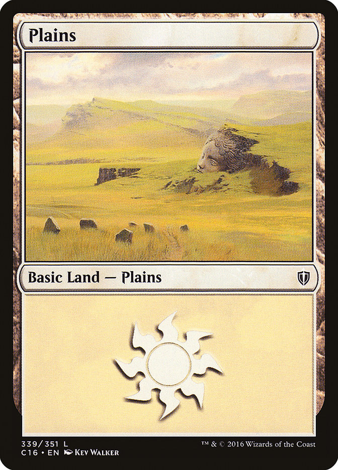 Plains (339) [Commander 2016] | Shuffle n Cut Hobbies & Games