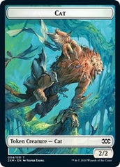 Cat // Copy Double-Sided Token [Double Masters Tokens] | Shuffle n Cut Hobbies & Games