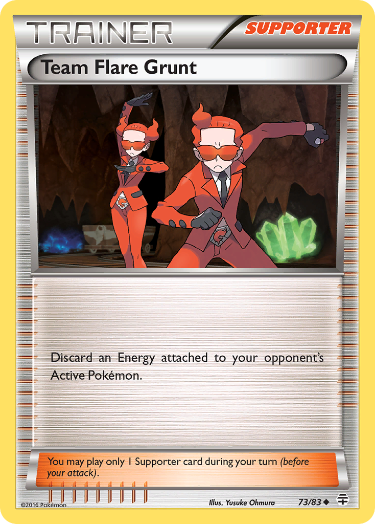 Team Flare Grunt (73/83) [XY: Generations] | Shuffle n Cut Hobbies & Games