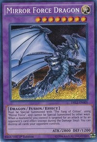 Mirror Force Dragon [DRL2-EN005] Secret Rare | Shuffle n Cut Hobbies & Games