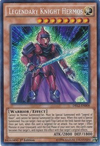 Legendary Knight Hermos [DRL2-EN008] Secret Rare | Shuffle n Cut Hobbies & Games