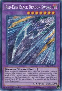 Red-Eyes Black Dragon Sword [DRL2-EN012] Secret Rare | Shuffle n Cut Hobbies & Games