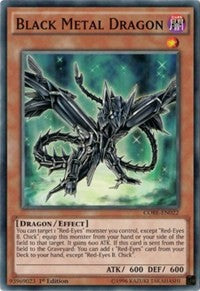 Black Metal Dragon [CORE-EN022] Common | Shuffle n Cut Hobbies & Games