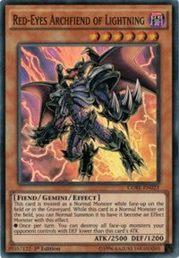 Red-Eyes Archfiend of Lightning [CORE-EN023] Super Rare | Shuffle n Cut Hobbies & Games