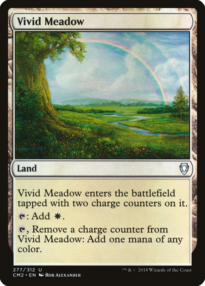 Vivid Meadow [Commander Anthology Volume II] | Shuffle n Cut Hobbies & Games