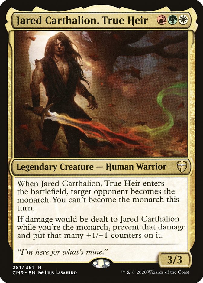 Jared Carthalion, True Heir [Commander Legends] | Shuffle n Cut Hobbies & Games