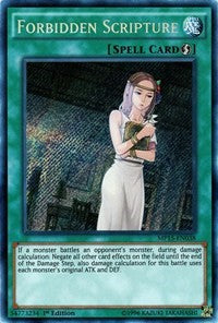 Forbidden Scripture [MP15-EN038] Secret Rare | Shuffle n Cut Hobbies & Games