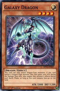 Galaxy Dragon [MP15-EN057] Common | Shuffle n Cut Hobbies & Games