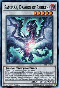 Samsara, Dragon of Rebirth [MP15-EN097] Super Rare | Shuffle n Cut Hobbies & Games