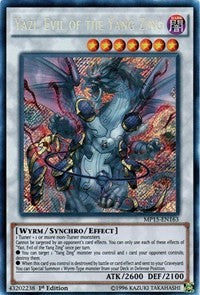 Yazi, Evil of the Yang Zing [MP15-EN163] Secret Rare | Shuffle n Cut Hobbies & Games