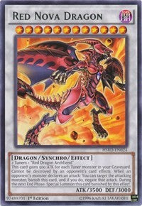 Red Nova Dragon [HSRD-EN024] Rare | Shuffle n Cut Hobbies & Games