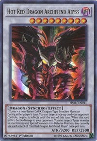 Hot Red Dragon Archfiend Abyss [HSRD-EN041] Ultra Rare | Shuffle n Cut Hobbies & Games