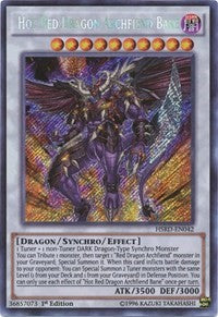 Hot Red Dragon Archfiend Bane [HSRD-EN042] Secret Rare | Shuffle n Cut Hobbies & Games