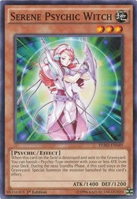 Serene Psychic Witch [HSRD-EN049] Common | Shuffle n Cut Hobbies & Games