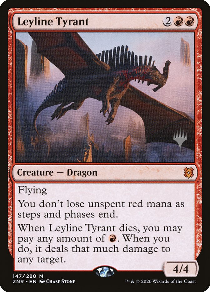 Leyline Tyrant (Promo Pack) [Zendikar Rising Promos] | Shuffle n Cut Hobbies & Games