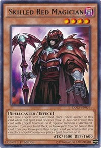 Skilled Red Magician [DOCS-EN036] Rare | Shuffle n Cut Hobbies & Games